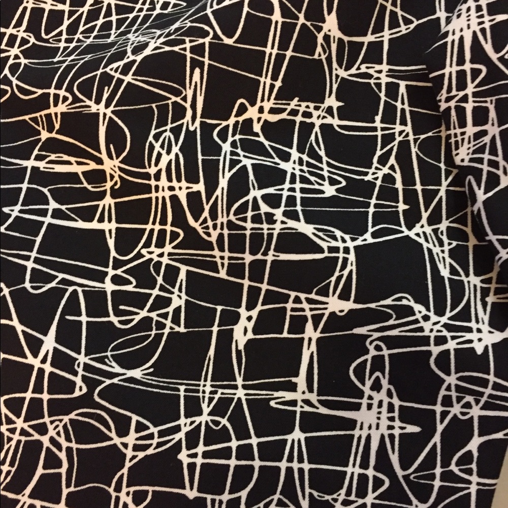 NWT Alfani Abstract Scribble Capri 14P - Picture 7 of 8